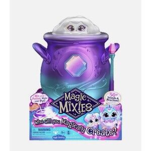 Magic Mixies Magical Misting Cauldron with Interactive Plush Toy